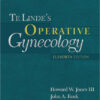 Te Linde's Operative Gynecology Eleventh Edition