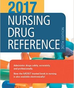 Mosby's 2017 Nursing Drug Reference, 30e