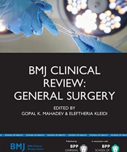 BMJ Clinical Review: General Surgery (BMJ Clincial Review Series) Kindle Edition