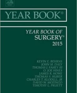 Year Book of Surgery 2015, 1e (Year Books) Annual Edition
