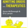 Manual of Evidence-Based Admitting Orders and Therapeutics, 5e 5th Edition