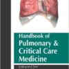 Handbook of Pulmonary & Critical Care Medicine 1st Edition