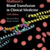 Mollison's Blood Transfusion in Clinical Medicine 12th Edition PDF