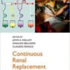 Continuous Renal Replacement Therapy (Pittsburgh Critical Care Medicine) 2nd Edition PDF