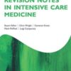 Revision Notes in Intensive Care Medicine  PDF