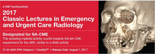 Classic Lectures in Emergency and Urgent Care Radiology 2017 video