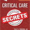 Critical Care Secrets, 6e 6th Edition PDF