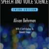 Speech and Voice Science 3rd Edition (PDF)