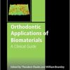 Orthodontic Applications of Biomaterials: A Clinical Guide 1st Edition PDF