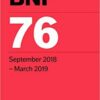 BNF 76 (British National Formulary) September 2018 76th Revised Edition PDF