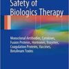 Safety of Biologics Therapy: Monoclonal Antibodies, Cytokines, Fusion Proteins, Hormones, Enzymes, Coagulation Proteins, Vaccines, Botulinum Toxins 1st