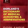 Dorland's Dictionary of Medical Acronyms and Abbreviations, 7e