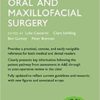 Oxford Handbook of Oral and Maxillofacial Surgery (Oxford Medical Handbooks) 2nd Edition PDF