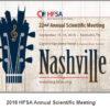 2018 HFSA Annual Scientific Meeting