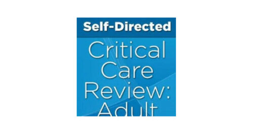 SCCM Self-Directed Critical Care Review Course Adult 2019