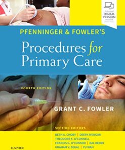 Pfenninger and Fowler's Procedures for Primary Care 4th Edition PDF