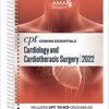 CPT Coding Essentials Cardiology and Cardiothoracic Surgery 2022 (EPUB)