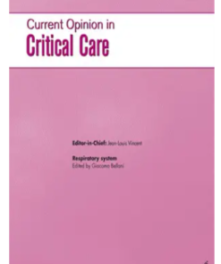 Current Opinion in Critical Care 2021 Full Archives (True PDF)