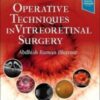 Operative Techniques in Vitreoretinal Surgery 2022 True PDF