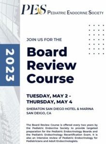 Pediatric Endocrine Society Board Review Course 2023 – PES