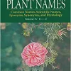 CRC World Dictionary of Plant Names: Common Names, Scientific Names, Eponyms. Synonyms, and Etymology ()
