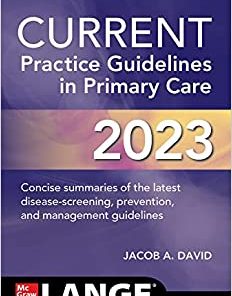 CURRENT Practice Guidelines in Primary Care 2023