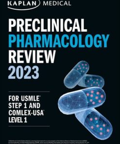 Kaplan Preclinical Pharmacology Review 2023 For USMLE Step 1 (High Quality Image PDF)