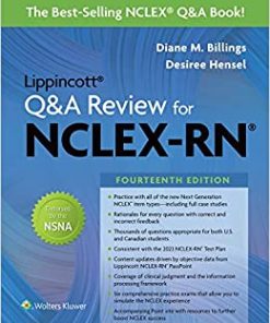 Lippincott Q&A Review for NCLEX-RN (Lippioncott’s Review For NCLEX-RN), 14th Edition ()