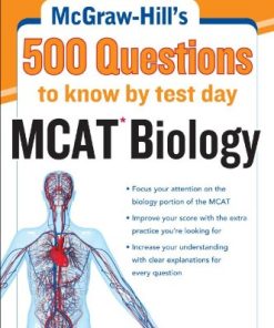 McGraw-Hill’s 500 MCAT Biology Questions to Know by Test Day (Mcgraw-Hill’s 500 Questions) ()