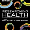 Researching Health: Qualitative, Quantitative and Mixed Methods, 3rd Edition