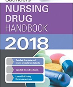 Saunders Nursing Drug Handbook 2018, 1e