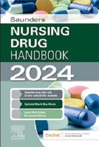 Saunders Nursing Drug Handbook 2024 ()